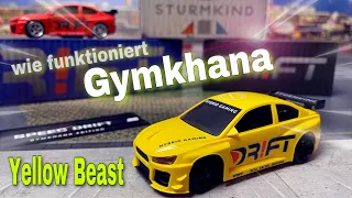 DR!FT Sturmkind - Gymkhana Gaming | explained simply with the Yellow Beast V8
