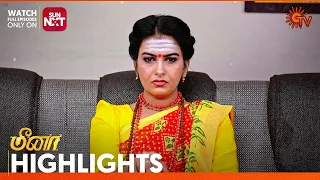 Meena - Highlights | 22 April 2024 | Tamil Serial | Sun TV