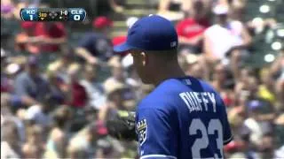 2011/07/31 Duffy picks off Brantley