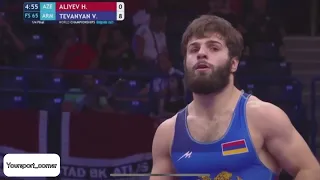 Vazgen Tevanyan vs Haji Aliyev | Wresling world championships 2023