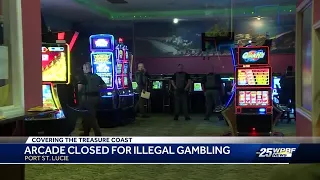 'First step of addressing this illegal gambling in St. Lucie County': Fla. Sheriff shuts down arcade