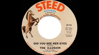 1969 HITS ARCHIVE: Did You See Her Eyes - Illusion (mono 45)