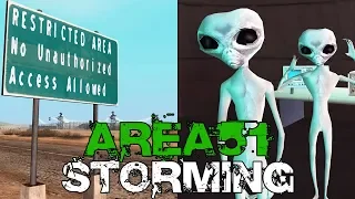 I stormed Area 51...