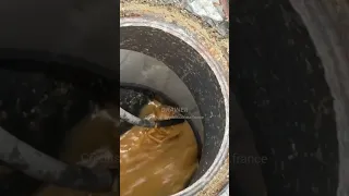 Extreme drain pipe cleaning!