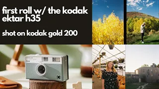 My first roll w/ the Kodak Ektar H35 (Kodak Gold 200)