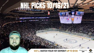 NHL Picks and Matchup Previews 10/16/21