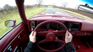 1979 Chevrolet Camaro Z28 350 V8 - POV TEST DRIVE