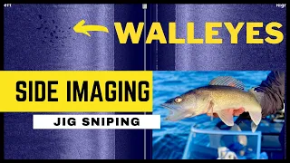 Sniping Walleyes with Mega+ Side Imaging