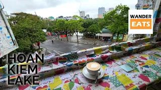 Walk: Early Morning HOAN KIEM LAKE Breakfast Hunting