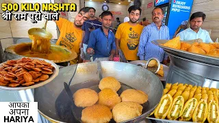 50/- Rs Street Food India | Delhi's TOP SELLING Nasta | Chole Bhature, Bedmi Poori, Paneer Bread