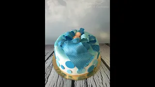 Fondant Baby Blanket