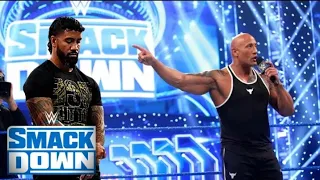 (fan edit )the rock returns to ask jey uso wich side he is on : SmackDown ,june 29 ,2021