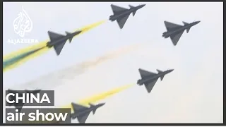 A show of China’s force in the air