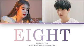 IU - eight (에잇) feat. suga (BTS) Color coded lyrics [HAN/ROM/ENG]