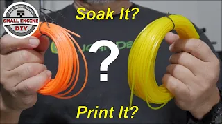 Does Soaking Trimmer Line in Water Help?  What the Tests Show!