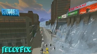 Massive tsunami - Cities Skylines