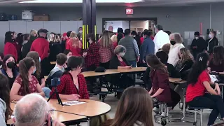 Teachers walk out on Bristol Warren School Board