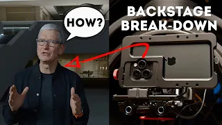 Apple Event Shot on iPhone 15 Pro Max Backstage Break-Down