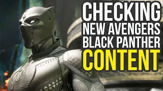 Checking Black Panther DLC In Marvel Avengers Game (Marvel Avengers Game Black Panther