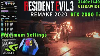 Resident Evil 3 Remake | DX12 | Maximum Settings | RTX 2080 Ti | i9 9900K 5GHz | Ultrawide 3440x1440