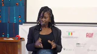 Finale Nationale du concours Ma Thèse en 180 secondes Sénégal 2023 :  Mame Niny SENGHOR lauréate