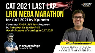 Last Lap LrDi Mega Marathon by iQuanta (30-35 LRDI Sets) | iQuanta CAT Course