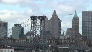Space Shuttle Enterprise Fly By in New York City