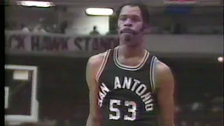 84-85 Bulls, Spurs at Bulls, November 13, 1984, Michael Jordan Rookie Season