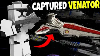 Can Clones Escape the Captured VENATOR?! - Minecraft: Star Wars the Clone Wars Mod