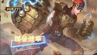 Brady (Kenshiro) New Skin Golden Fighting Fist / Heroes Evolved Mobile