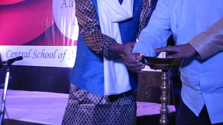 Lighting up the Lamp by Honourable Shri Malab Dasgupta HD