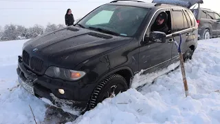 JEEP GRAND CHEROKEE  3.0 ДИЗЕЛЬ и BMW X5 3.0 ДИЗЕЛЬ / КТО ПО СНЕГУ РОЕТ ЛУЧЬШЕ / OFF ROAD 4x4