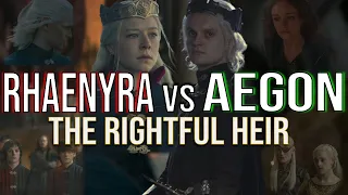 Aegon vs Rhaenyra: Who is the Rightful Heir in House of the Dragon?