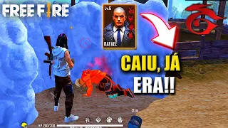 FERROU!! A NOVA HABILIDADE APELONA DO RAFAEL NO SERVIDOR AVANÇADO DO FREE FIRE