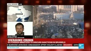 Ukraine: EU foreign ministers to discuss sanctions in Brussels