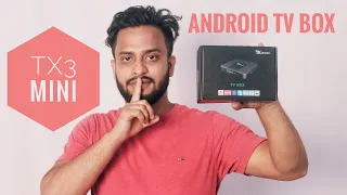 TX3 Mini Android TV BOX Unboxing & Setup |Change your Normal TV Into Smart TV | SSTec Tutorials