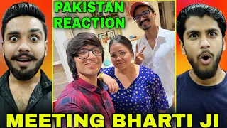 Meeting Bharti ji in Mumbai | Bharti Singh | Sourav Joshi | PAKISTAN REACTION | Hashmi Reaction
