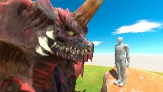 My FPS Avatar Was Attacked By Kaiju - Animal Revolt Battle Simulator