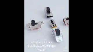 Metal Slide Switch ON OFF ON