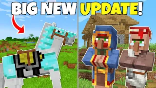 BIG NEW UPDATE For Minecraft Bedrock! New UI, Features, Bug Fixes! Minecraft Bedrock MCPE Xbox PC