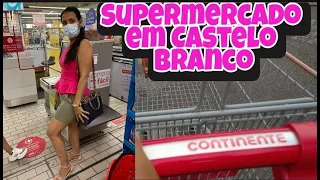 Supermercado em Castelo Branco Portugal/ Vlog