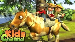 Meu Cavalo Meu Bretão | Canção infantil | El Reino | Musica para bebes | Desenhos animado