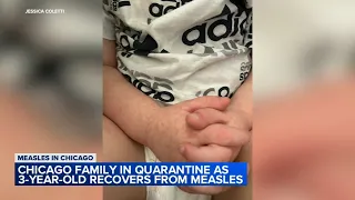 'Thought he was going to die in my arms' | Chicago mother speaks out after son infected with measles