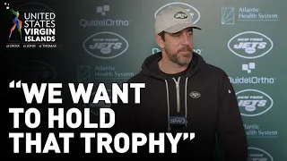 Aaron Rodgers Postseason Press Conference (1/8) | New York Jets