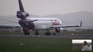 FedEx ► MD-11 ► Takeoff ✈ Auckland Airport