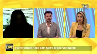 Sherr në studio,Eli dhe Xhimi akuzojnë njëri-tjetrin: Më jep borxhin-Shqipëria Live 13Tetor2021