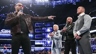 Batista vs. Triple H Teased During Evolution Return At Smackdown 1000