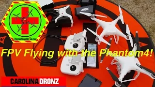 Flying FPV with DJI Phantom4