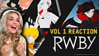 REACTING TO RWBY VOLUME 1 [Entire Volume]