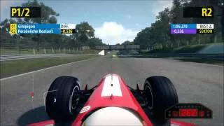 F1 2013 PC Ferrarie F399 on Brands Hatch